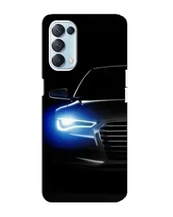 Чохол для OPPO Reno5 4G з картинкою «Неоновий погляд Audi» Чохол для OPPO Reno5 4G з картинкою «Неоновий погляд Audi»