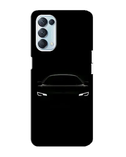 Чехол для OPPO Reno5 4G с картинкой «Взгляд Audi в темноте» Чехол для OPPO Reno5 4G с картинкой «Взгляд Audi в темноте»