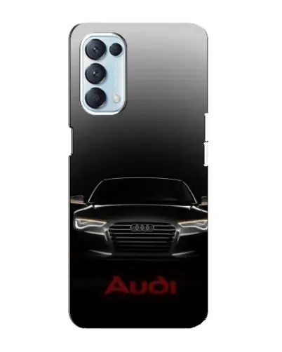 Чехол для OPPO Reno5 4G с картинкой «Audi — градиентный контур» Чехол для OPPO Reno5 4G с картинкой «Audi — градиентный контур»