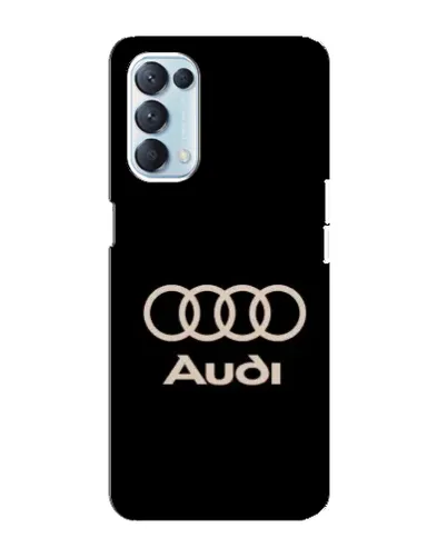 Чехол для OPPO Reno5 4G с картинкой «Audi — золотой логотип» Чехол для OPPO Reno5 4G с картинкой «Audi — золотой логотип»