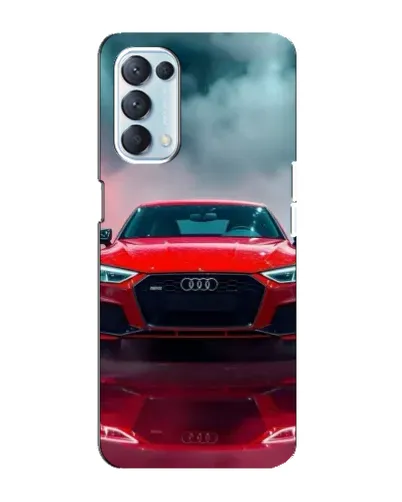Чехол для OPPO Reno5 4G с картинкой «Audi RS — красный стиль» Чехол для OPPO Reno5 4G с картинкой «Audi RS — красный стиль»