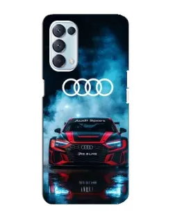 Чохол для OPPO Reno5 4G з картинкою «Audi Sport — неон» Чохол для OPPO Reno5 4G з картинкою «Audi Sport — неон»