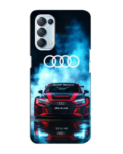 Чехол для OPPO Reno5 4G с картинкой «Audi Sport — неон» Чехол для OPPO Reno5 4G с картинкой «Audi Sport — неон»