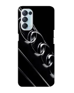 Чохол для OPPO Reno5 4G з картинкою «Audi — абстрактні кільця» Чохол для OPPO Reno5 4G з картинкою «Audi — абстрактні кільця»