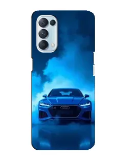Чохол для OPPO Reno5 4G з картинкою «Audi — блакитна енергія» Чохол для OPPO Reno5 4G з картинкою «Audi — блакитна енергія»