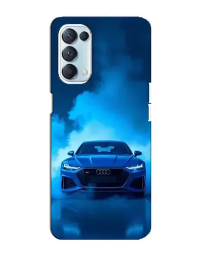 Чехол для OPPO Reno5 4G с картинкой «Audi — голубая энергия» Чехол для OPPO Reno5 4G с картинкой «Audi — голубая энергия»