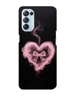 Чохол для OPPO Reno5 4G з картинкою «Димчасте серце»
