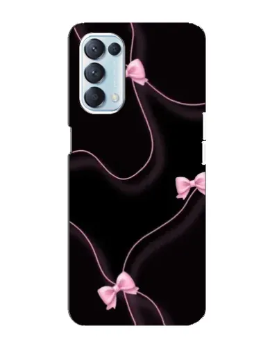 Чехол для OPPO Reno5 4G с картинкой «Розовые ленты» Чехол для OPPO Reno5 4G с картинкой «Розовые ленты»
