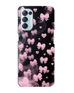 Чехол для OPPO Reno5 4G с картинкой «Неоновое кружево»