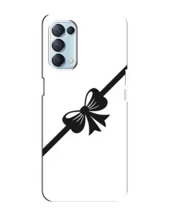 Чехол для OPPO Reno5 4G с картинкой «Диагональный бант»