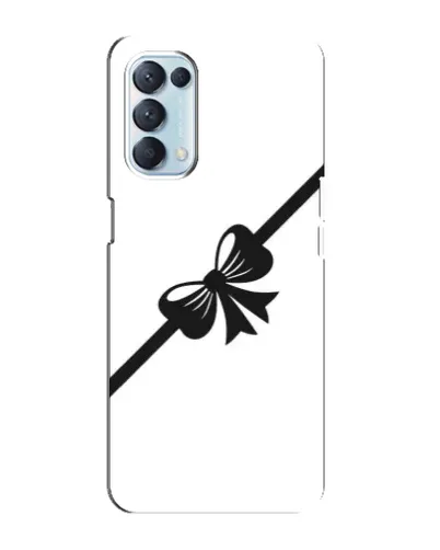 Чехол для OPPO Reno5 4G с картинкой «Диагональный бант» Чехол для OPPO Reno5 4G с картинкой «Диагональный бант»