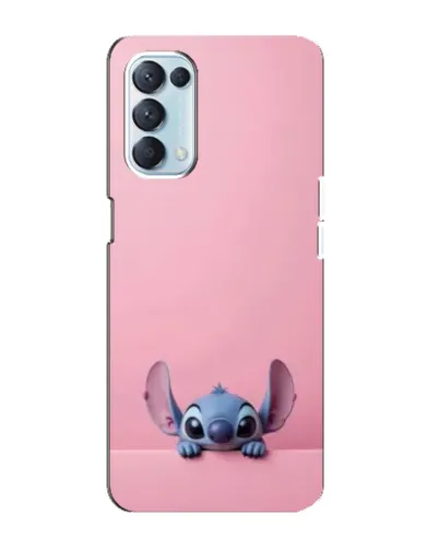 Чехол для OPPO Reno5 4G с картинкой «Stitch выглядывает» Чехол для OPPO Reno5 4G с картинкой «Stitch выглядывает»