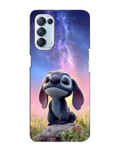 Чехол для OPPO Reno5 4G с картинкой «Стич на рассвете» Чехол для OPPO Reno5 4G с картинкой «Стич на рассвете»