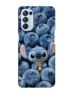 Чохол для OPPO Reno5 4G з картинкою «Стіч та лохина»