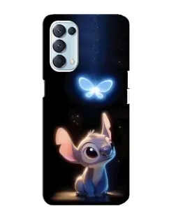 Чохол для OPPO Reno5 4G з картинкою «Сяючий Стіч»