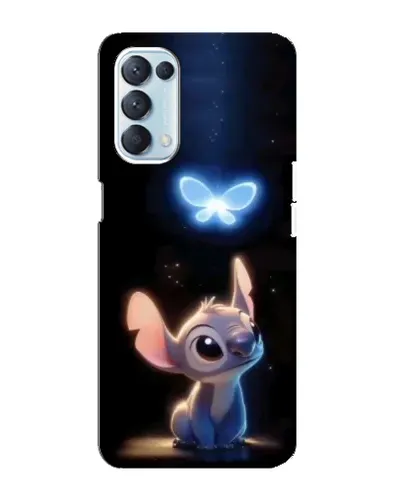 Чехол для OPPO Reno5 4G с картинкой «Сияющий Стич» Чехол для OPPO Reno5 4G с картинкой «Сияющий Стич»