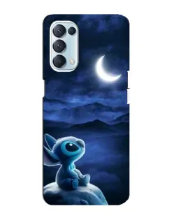 Чохол для OPPO Reno5 4G з картинкою «Місячна ніч Стіча»