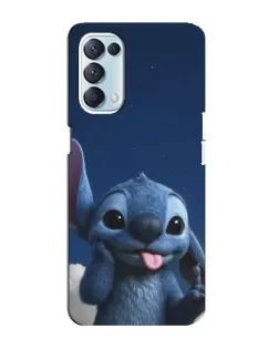 Чохол для OPPO Reno5 4G з картинкою «Стіч у хмарах»