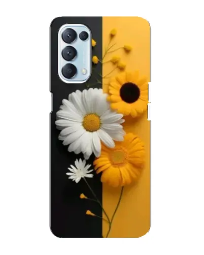 Чехол для OPPO Reno5 4G с картинкой «Подсолнух и ромашка» Чехол для OPPO Reno5 4G с картинкой «Подсолнух и ромашка»