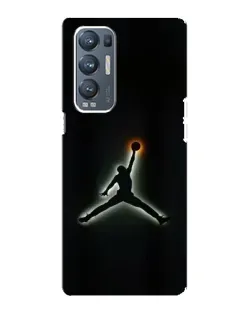Чохол для OPPO Reno5 Pro Plus (5G) з картинкою «Jordan Gradient Logo» Чохол для OPPO Reno5 Pro Plus (5G) з картинкою «Jordan Gradient Logo»