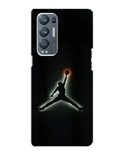 Чохол для OPPO Reno5 Pro Plus (5G) з картинкою «Jordan Gradient Logo»
