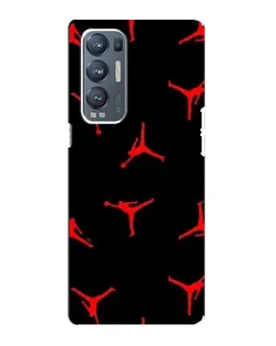 Чохол для OPPO Reno5 Pro Plus (5G) з картинкою «Jordan Red Pattern» Чохол для OPPO Reno5 Pro Plus (5G) з картинкою «Jordan Red Pattern»