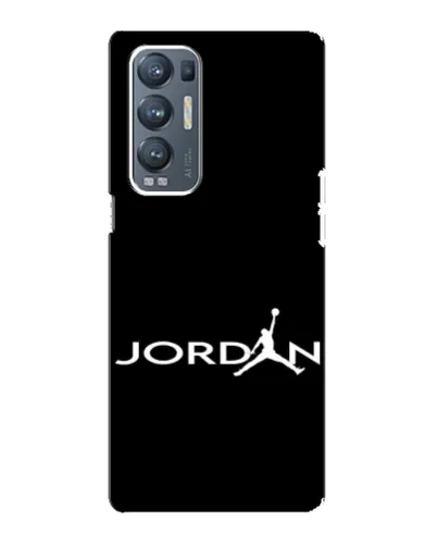 Чохол для OPPO Reno5 Pro Plus (5G) з картинкою «Jordan White Logo»