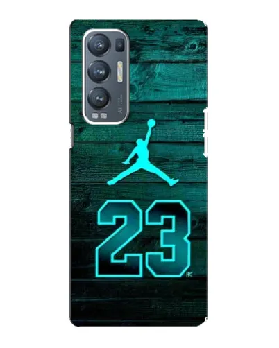 Чохол для OPPO Reno5 Pro Plus (5G) з картинкою «Jordan Cyan 23»