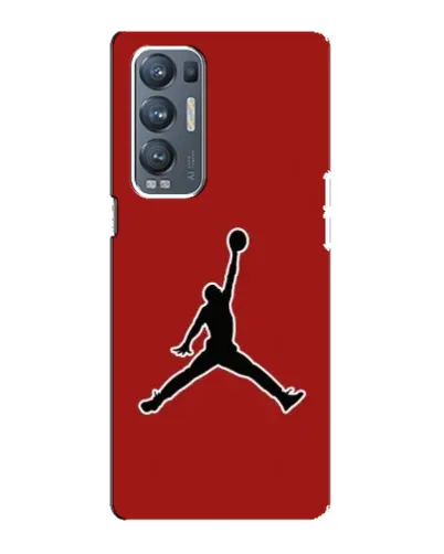 Чохол для OPPO Reno5 Pro Plus (5G) з картинкою «Jordan Red Back»