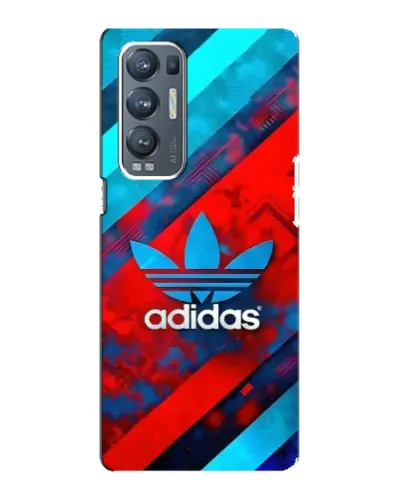 Чохол для OPPO Reno5 Pro Plus (5G) з картинкою «Абстракція Adidas»