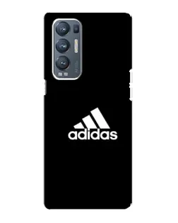 Чохол для OPPO Reno5 Pro Plus (5G) з картинкою «Чорна класика Adidas»