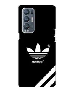 Чохол для OPPO Reno5 Pro Plus (5G) з картинкою «Adidas з діагональними смугами»