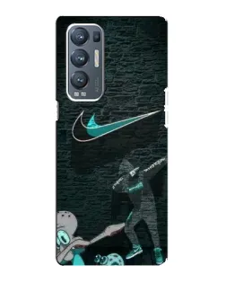 Чохол для OPPO Reno5 Pro Plus (5G) з картинкою «Спортивний арт Nike» Чохол для OPPO Reno5 Pro Plus (5G) з картинкою «Спортивний арт Nike»