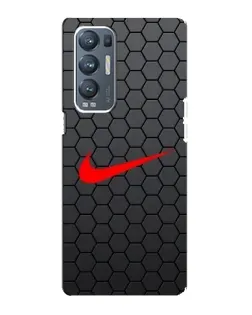 Чохол для OPPO Reno5 Pro Plus (5G) з картинкою «Nike — карбонова сітка» Чохол для OPPO Reno5 Pro Plus (5G) з картинкою «Nike — карбонова сітка»