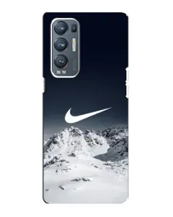 Чохол для OPPO Reno5 Pro Plus (5G) з картинкою «Nike — зимові гори» Чохол для OPPO Reno5 Pro Plus (5G) з картинкою «Nike — зимові гори»