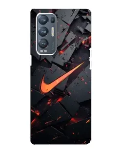 Чохол для OPPO Reno5 Pro Plus (5G) з картинкою «Nike — ефект розломів» Чохол для OPPO Reno5 Pro Plus (5G) з картинкою «Nike — ефект розломів»