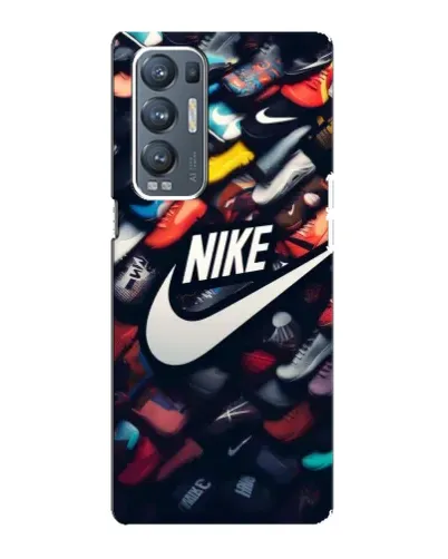 Чехол для OPPO Reno5 Pro Plus (5G) с картинкой «Коллекция кроссовок Nike» Чехол для OPPO Reno5 Pro Plus (5G) с картинкой «Коллекция кроссовок Nike»