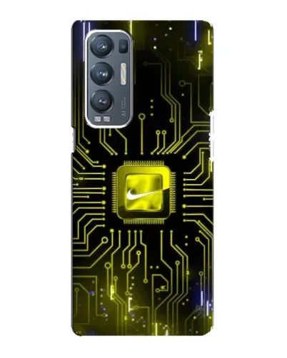 Чехол для OPPO Reno5 Pro Plus (5G) с картинкой «Nike — золотая искра» Чехол для OPPO Reno5 Pro Plus (5G) с картинкой «Nike — золотая искра»