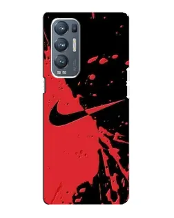 Чохол для OPPO Reno5 Pro Plus (5G) з картинкою «Червоні бризки Nike» Чохол для OPPO Reno5 Pro Plus (5G) з картинкою «Червоні бризки Nike»
