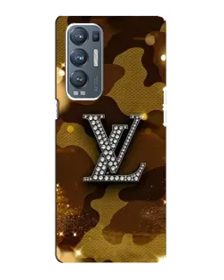 Чехол для OPPO Reno5 Pro Plus (5G) с картинкой «Камуфляжный Louis Vuitton»