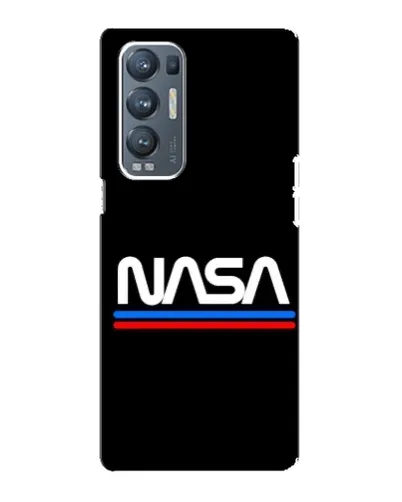 Чехол для OPPO Reno5 Pro Plus (5G) с картинкой «NASA — классика Red Blue» Чехол для OPPO Reno5 Pro Plus (5G) с картинкой «NASA — классика Red Blue»