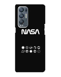 Чохол для OPPO Reno5 Pro Plus (5G) з картинкою «NASA — технічний принт» Чохол для OPPO Reno5 Pro Plus (5G) з картинкою «NASA — технічний принт»