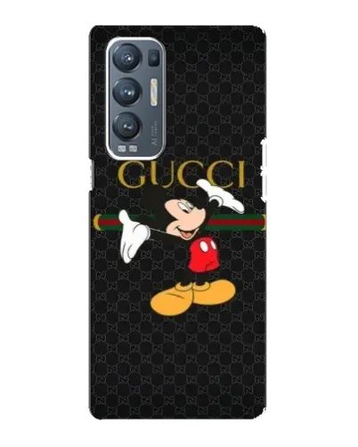 Чехол для OPPO Reno5 Pro Plus (5G) с картинкой «Микки Маус Gucci»