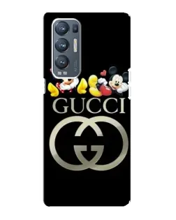 Чехол для OPPO Reno5 Pro Plus (5G) с картинкой «Gucci — герои Disney»