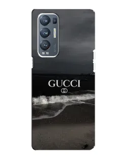 Чехол для OPPO Reno5 Pro Plus (5G) с картинкой «Gucci — морской прибой»