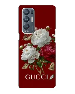 Чехол для OPPO Reno5 Pro Plus (5G) с картинкой «Gucci —  сад»