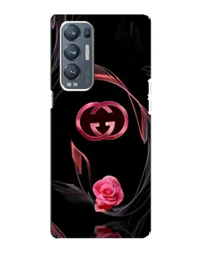 Чехол для OPPO Reno5 Pro Plus (5G) с картинкой «Gucci — неоновая роза»