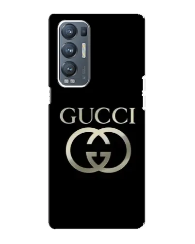Чехол для OPPO Reno5 Pro Plus (5G) с картинкой «Gucci — золото на черном» Чехол для OPPO Reno5 Pro Plus (5G) с картинкой «Gucci — золото на черном»