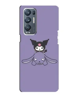 Чохол для OPPO Reno5 Pro Plus (5G) з картинкою «Kuromi на ліловому фоні» Чохол для OPPO Reno5 Pro Plus (5G) з картинкою «Kuromi на ліловому фоні»