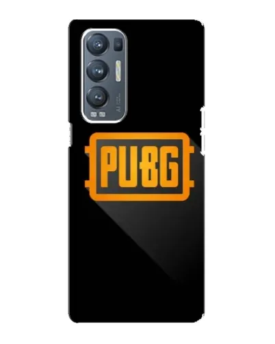 Чехол для OPPO Reno5 Pro Plus (5G) с картинкой «PUBG — рамка лого»
